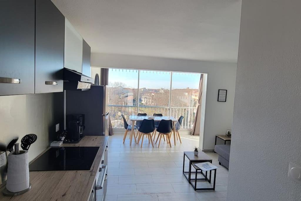 Sopraland 515, T2 Parking Piscine, 200m Apartment Agde